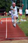 Mens long jump, 2024 NE Masters Track and Field Champs., Monkton Stadium, Jarrow.  Photo: David T. Hewitson/Sports for All Pics
